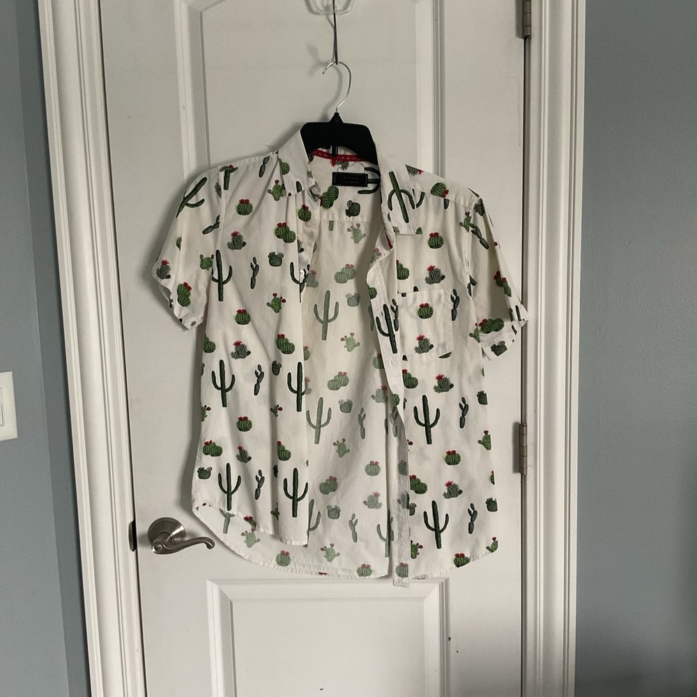 2Men Cactus Button Down